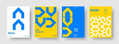 Geometrik Rapor Tasarımı. Yaratıcı Poster Şablonu. Soyut Broşür Düzeni. Kitap kapağı. Geçmişi. Pankart. El ilanı. İş sunumu. Katalog. Portföy. Günlük. Not defteri. Haber bülteni