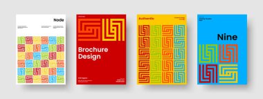 Yaratıcı Flyer Tasarımı. Geometrik İş Sunum Düzeni. Modern Banner Şablonu. Rapor verin. Poster. Geçmişi. Kitap kapağı. Broşür. Broşür. Dergi. Günlük. El ilanı. Portföy. Not Defteri