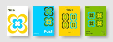 Soyut İş Sunumu Tasarımı. İzole Kitap Kapağı Şablonu. Yaratıcı Arkaplan Düzeni. El ilanı. Poster. Broşür. Pankart. Rapor verin. Haber bülteni. Katalog. Reklamcılık. Günlük. Broşür