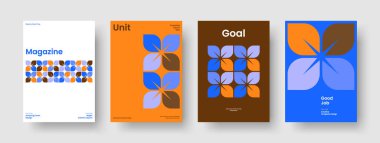 Modern İş Sunumu Mizanpajı. İzole Broşür Şablonu. Soyut Arkaplan Tasarımı. Pankart. Kitap kapağı. Rapor verin. El ilanı. Poster. Katalog. Reklamcılık. El ilanı. Haber bülteni. Günlük