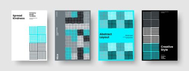 Soyut Kitap Kapağı Tasarımı. Modern Poster Düzeni. Geometrik Arkaplan Şablonu. Rapor verin. El ilanı. Pankart. Broşür. İş sunumu. Broşür. El ilanı. Not defteri. Haber bülteni. Katalog. Günlük