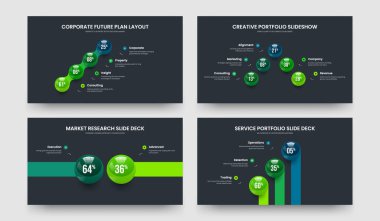 Minimalist Brifing Dört Beş İki Üç Seçenek Slayt Şablonu Şablon Resmetme Kümesi. Yatırımcı Gösterisi 4523 Adım Bilgi Kaydırma Yerleşimi Paketi.