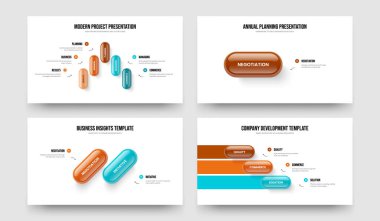 Yatırımcı portföyü beş bir iki üç adım Infographic Frame Design Vector Illustration Set. Girişim İcat 5123 Seçenek Diyagramı Sunum Şablonu Koleksiyonu.