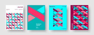 Soyut İş Sunum Düzeni. İzole Kitap Kapağı Tasarımı. Geometrik Sancak Şablonu. Geçmişi. Broşür. Rapor verin. El ilanı. Poster. Dergi. Broşür. Not defteri. Haber bülteni. Broşür