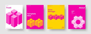 Yaratıcı Sancak Düzeni. Modern İş Sunumu Tasarımı. Soyut Kitap Kapağı Şablonu. Broşür. Poster. El ilanı. Rapor verin. Geçmişi. Portföy. Dergi. Günlük. Broşür. Katalog. Reklamcılık