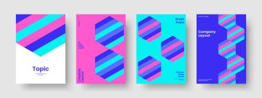 Geometrik Sancak Düzeni. Yaratıcı Kitap Kapağı Şablonu. İzole Broşür Tasarımı. Geçmişi. Poster. İş sunumu. El ilanı. Rapor verin. Günlük. Not defteri. Katalog. Portföy. Haber bülteni