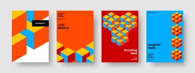 Modern Broşür Şablonu. Geometrik Flyer düzeni. İzole edilmiş İş Sunumu Tasarımı. Rapor verin. Kitap kapağı. Poster. Geçmişi. Pankart. Katalog. Broşür. Broşür. Günlük. Dergi. El ilanı