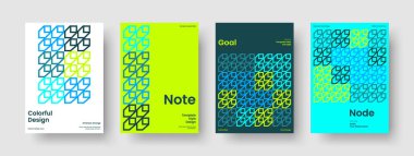 İzole edilmiş Flyer düzeni. Modern Broşür Tasarımı. Geometrik Poster Şablonu. Pankart. İş sunumu. Kitap kapağı. Geçmişi. Rapor verin. Broşür. El ilanı. Broşür. Dergi. Marka Kimliği