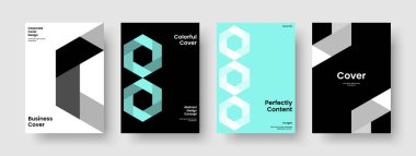 Geometrik Kitap Kapağı Tasarımı. Modern Haber Düzeni. İzole edilmiş Arkaplan Şablonu. İş sunumu. Poster. Broşür. Pankart. El ilanı. Reklamcılık. Not defteri. Portföy. Marka Kimliği. Dergi