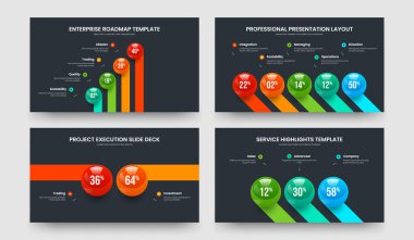 Bilim İçgörüsü 4-5-2-3 Seçenek Bilgi Çerçeve Düzeni Vektör İllüzyonu Ayarlandı. Minimalist Teklif 4523 Adım Diyagram Sunum Şablonu Koleksiyonu.