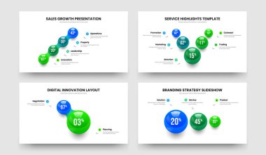 Eğitim Çözümü 4-5-2-3 Element Bilgi Slaytı Slayt Gösterisi Tasarım Vektörü İllüstrasyon Koleksiyonu. Profesyonel İçgörü 4523 Adım Çerçeve Düzeni Paketi.