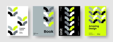 İzole edilmiş İş Sunumu Tasarımı. Yaratıcı Sancak Düzeni. Soyut Flyer Şablonu. Rapor verin. Broşür. Geçmişi. Kitap kapağı. Poster. Katalog. Broşür. Günlük. El ilanı. Haber bülteni. Broşür