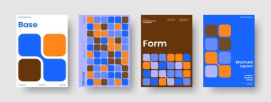 İzole Kitap Kapağı Düzeni. Modern Arkaplan Tasarımı. Geometrik İş Sunum Şablonu. Pankart. Broşür. Rapor verin. El ilanı. Poster. Marka Kimliği. Reklamcılık. Not defteri. Haber bülteni. Broşür