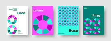 Geometrik İş Sunum Düzeni. İzole Kitap Kapağı Şablonu. Modern Broşür Tasarımı. Poster. Pankart. El ilanı. Geçmişi. Rapor verin. Portföy. Reklamcılık. Katalog. Broşür. Dergi