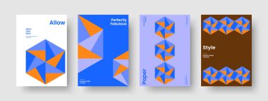 Modern Kitap Kapağı Tasarımı. Geometrik Rapor Şablonu. Soyut Flyer Düzeni. Broşür. Poster. Geçmişi. İş sunumu. Pankart. Reklamcılık. Not defteri. Portföy. Broşür. Dergi