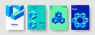 Soyut Broşür Şablonu. İzole Flyer Tasarımı. Geometrik Poster Düzeni. İş sunumu. Rapor verin. Kitap kapağı. Pankart. Geçmişi. Broşür. Dergi. Broşür. Günlük. Not defteri. El ilanı