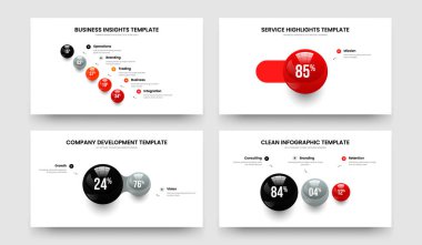 Kurumsal İçgörü Beş Bir İki Üç Element Grafik Kaydırma Şablonu Şablonu İllüzyon Kümesi. Satış Stratejisi 5123 Adım Diyagram Slayt Gösterisi Tasarım Koleksiyonu.