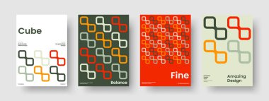 Modern İş Sunumu Mizanpajı. Soyut Sancak Tasarımı. Geometrik Arkaplan Şablonu. Poster. Rapor verin. Broşür. El ilanı. Kitap kapağı. Portföy. El ilanı. Broşür. Katalog. Not defteri. Broşür