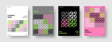 Yaratıcı Kitap Kapağı Tasarımı. Modern İş Sunumu Mizanpajı. Soyut Broşür Şablonu. El ilanı. Pankart. Rapor verin. Poster. Geçmişi. El ilanı. Günlük. Katalog. Portföy. Dergi. Broşür