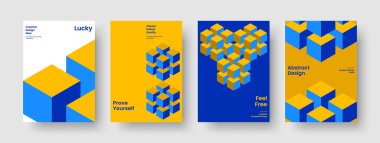 İzole Poster Şablonu. Modern Kitap Kapağı Düzeni. Soyut Sancak Tasarımı. El ilanı. Geçmişi. Rapor verin. İş sunumu. Broşür. Reklamcılık. Portföy. Marka Kimliği. Broşür. Katalog