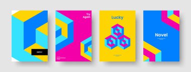 Geometrik Bayrak Tasarımı. Soyut Broşür Şablonu. Modern Arkaplan Düzeni. Rapor verin. El ilanı. Poster. İş sunumu. Kitap kapağı. Broşür. Broşür. Portföy. Not defteri. El ilanı. Katalog
