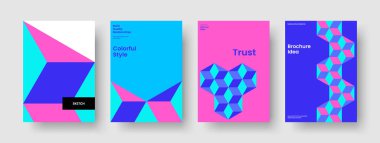 Geometrik Flyer düzeni. İzole edilmiş Arkaplan Şablonu. Modern Broşür Tasarımı. Pankart. Rapor verin. Kitap kapağı. Poster. İş sunumu. Günlük. Reklamcılık. Broşür. Dergi. Broşür. Not Defteri