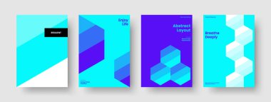 Soyut Flyer Şablonu. Yaratıcı Kitap Kapağı Düzeni. Modern Rapor Tasarımı. Poster. Broşür. Pankart. İş sunumu. Geçmişi. Haber bülteni. Reklamcılık. Günlük. Katalog. Broşür. Dergi