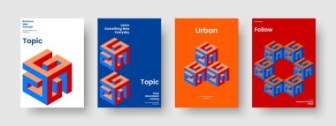 Yaratıcı İş Sunum Şablonu. Soyut Poster Düzeni. İzole Rapor Tasarımı. Kitap kapağı. Geçmişi. Pankart. Broşür. El ilanı. Not defteri. Broşür. El ilanı. Günlük. Haber bülteni