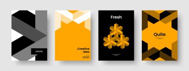 Geometrik Poster Tasarımı. Modern İş Sunum Şablonu. Soyut Rapor Düzeni. Broşür. El ilanı. Kitap kapağı. Geçmişi. Pankart. Portföy. Not defteri. Marka Kimliği. El ilanı. Broşür