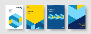 İzole edilmiş Flyer düzeni. Soyut Kitap Kapağı Tasarımı. Modern İş Sunum Şablonu. Geçmişi. Rapor verin. Poster. Pankart. Broşür. Katalog. Broşür. Marka Kimliği. Haber bülteni. Dergi