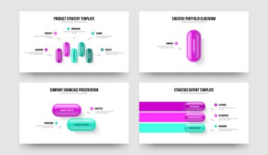 Piyasa Profili Beş Bir İki Üç Basamaklı Bilgi Kaydırma Şablonu Tanımlama Kümesi. Yatırımcı Genel Görünümü 5123 Seçenek Çerçeve Düzeni Koleksiyonu.