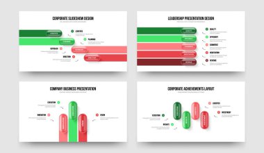 Danışmanlık Önerisi 4-5-3 Element Bilgi Kaydırma Şablonu Vektör Resimleri Paketi. Pazarlama Raporu 453 Seçenek Diyagramı Çerçeve Düzenleme Ayarları.