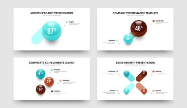 Dijital Planlama 1234 Seçenek Çerçeve Düzenleme Seti. Görsel Danışmanlık 1-2-3-4 Element Grafik Kaydırağı Tasarım Vektörü Çizim Paketi.
