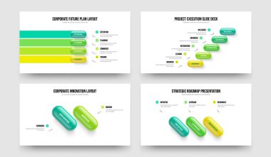 Görsel Planlama 4523 Adım Diyagram Slayt Gösterisi Düzenleme Koleksiyonu. Finansal Analiz Dört Beş İki Üç Seçenek Bilgi Sunumu Tasarım Vektörü Çizim Paketi.