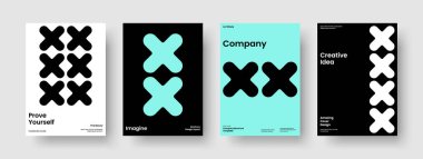 Yaratıcı Flyer Şablonu. İzole edilmiş arka plan düzeni. Modern Rapor Tasarımı. Poster. Broşür. Kitap kapağı. Pankart. İş sunumu. Portföy. Reklamcılık. Katalog. El ilanı. Günlük. Broşür