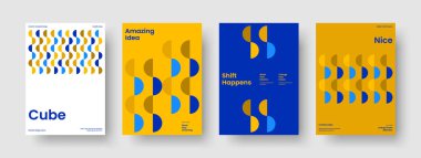 Soyut Poster Şablonu. İzole Arkaplan Tasarımı. Geometrik İş Sunum Düzeni. Broşür. Pankart. Rapor verin. Kitap kapağı. El ilanı. Günlük. Reklamcılık. Not defteri. Katalog. Portföy
