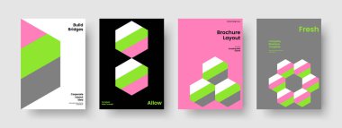 Yaratıcı Broşür Şablonu. Soyut Poster Düzeni. İzole Kitap Kapağı Tasarımı. El ilanı. Geçmişi. İş sunumu. Rapor verin. Pankart. Dergi. El ilanı. Broşür. Portföy. Günlük