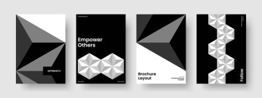 Geometrik Broşür Tasarımı. Modern Kitap Kapağı Düzeni. İzole iş sunum şablonu. Poster. Pankart. Rapor verin. Geçmişi. El ilanı. Broşür. Katalog. Portföy. Not defteri. Marka Kimliği