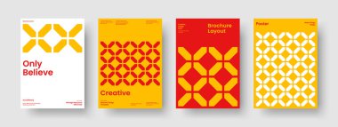 Yaratıcı Flyer Şablonu. Geometrik Poster Düzeni. İzole Kitap Kapağı Tasarımı. Pankart. Geçmişi. İş sunumu. Broşür. Rapor verin. Katalog. El ilanı. Günlük. Marka Kimliği. Broşür