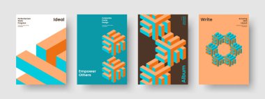 İzole Broşür Planı. Modern Arkaplan Tasarımı. Geometrik Sancak Şablonu. Kitap kapağı. İş sunumu. Rapor verin. Poster. El ilanı. Portföy. Marka Kimliği. Reklamcılık. El ilanı. Haber bülteni