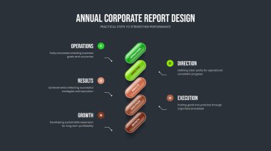 İş Planı 5 Element Bilgi Çerçeve Tasarımı. Yaratıcı Rapor Slayt Gösterisi Şablon Resimleri. Yatırımcı Stratejisi Beş Adım Diyagramı Sunum Düzeni.