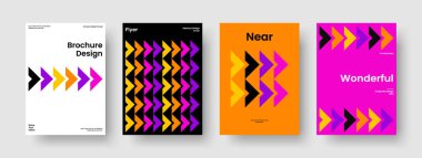 Modern İş Sunum Şablonu. İzole edilmiş Flyer düzeni. Geometrik Kitap Kapağı Tasarımı. Rapor verin. Pankart. Geçmişi. Broşür. Poster. Dergi. El ilanı. Haber bülteni. Broşür. Not Defteri