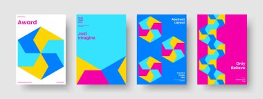 Geometrik Kitap Kapağı Düzeni. Modern Flyer Şablonu. İzole edilmiş İş Sunumu Tasarımı. Pankart. Poster. Rapor verin. Broşür. Geçmişi. El ilanı. Marka Kimliği. Günlük. Broşür. Dergi