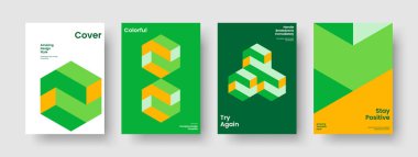 Modern İş Sunumu Mizanpajı. Geometrik Flyer Tasarımı. Soyut Arkaplan Şablonu. Pankart. Kitap kapağı. Poster. Rapor verin. Broşür. Broşür. Marka Kimliği. Portföy. Haber bülteni. Günlük