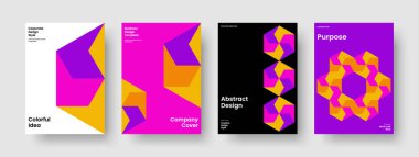 Geometrik Flyer düzeni. İzole Kitap Kapağı Şablonu. Soyut Poster Tasarımı. Broşür. Pankart. İş sunumu. Rapor verin. Geçmişi. Günlük. Katalog. El ilanı. Not defteri. Marka Kimliği