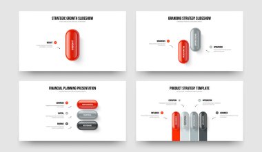 Ürün Geliştirme 1234 Seçenek Slayt Gösterisi Slayt Koleksiyonu. Görsel Gösterge 1-2-3-4 Adım Tanıtım Şablonu Tanıtım Şablonu Çizimi.