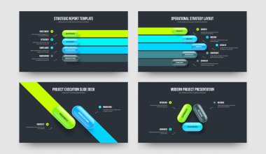 Modern İnceleme Dört Beş İki Üç Seçenek Bilgi Kaydırma Şablonu Çizim Paketi. Servis Genel Görünümü 4523 Adım Çerçeve Tasarımı Koleksiyonu.