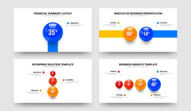 Servis Fırlatma Bir İki Üç Dört Seçenek Grafik Gösterisi Şablon Vektör Resimleri Paketi. Proje Stratejisi 1234 Element Diyagramı Çerçeve Düzeni Koleksiyonu.
