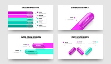 Yatırımcı Profili 5123 Adım Diyagramı Slayt Düzeni Koleksiyonu. Şirket Büyümesi Beş Bir İki Üç Seçenek Bilgileri Sunum Şablonu Çizim Paketi.