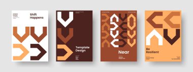 Soyut Rapor Düzeni. Geometrik Broşür Tasarımı. Yaratıcı Flyer Şablonu. Pankart. Kitap kapağı. Geçmişi. İş sunumu. Poster. Marka Kimliği. Broşür. Katalog. Haber bülteni. El ilanı